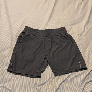 Kenneth Cole Charcoal Athletic Shorts